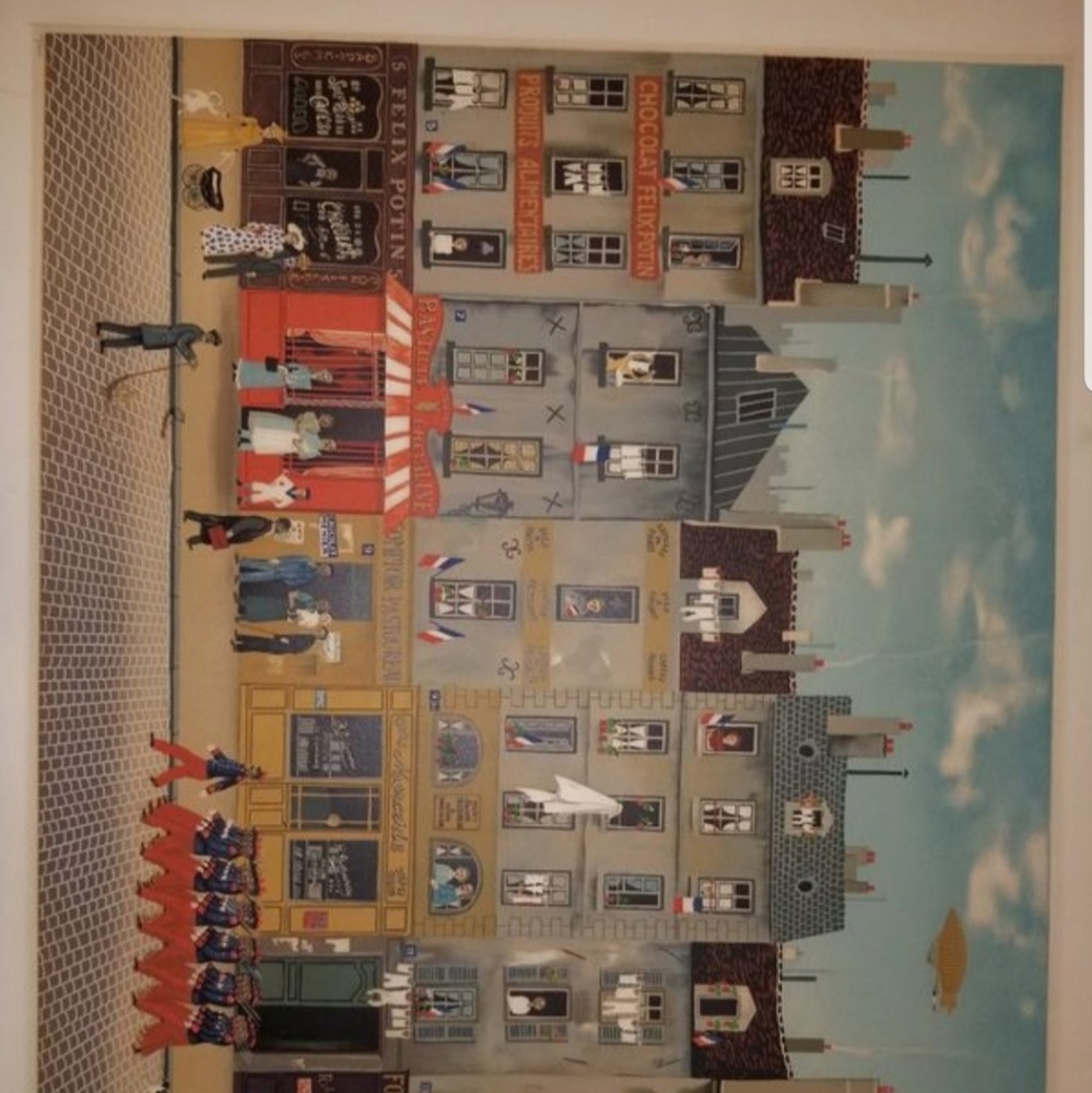 Michel Delacroix "Le Defile" Hand Signed & # Litho